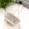 Woven Flower Basket Hand-Held Basket Wedding Party Decorative Basket