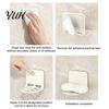 Kitchen Sink Organization Tools Wall Mounted Flexible Sponge Holder, Traceless Adhesive Drain Rack, Space Counter Organizer Saving Bendable