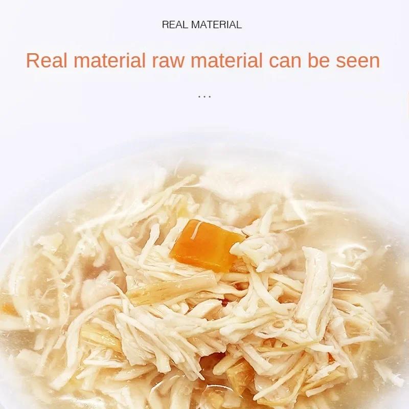 Закуски для домашних животных Влажный корм для кошек Курица Полоски для кошек Лакомства для кошек Multiplicity Nutrition Health Легкое в употреблении Усвояемость Влажный корм для домашних животных Товары для животных