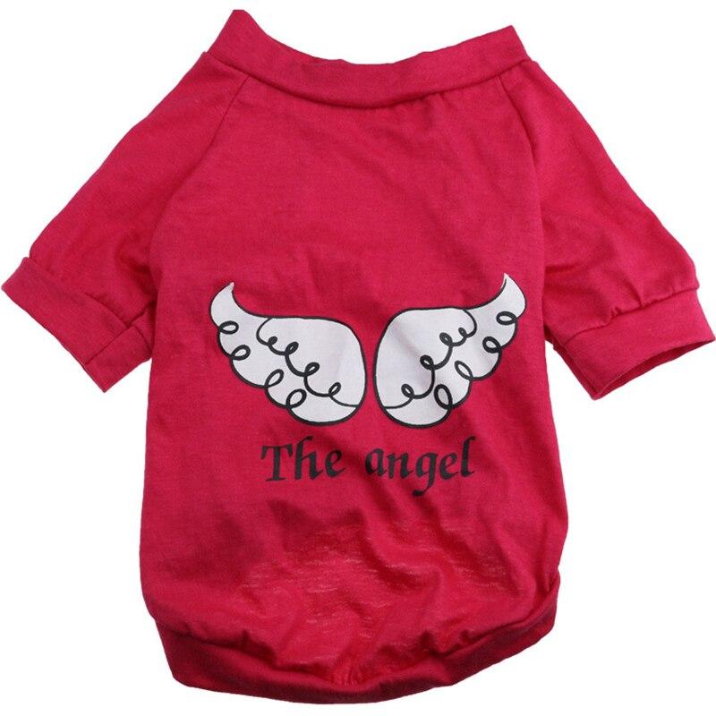 Лето-весна футболка для собак дышащая одежда для собак Чихуахуа маленькие собаки жилет с принтом щенка футболка одежда для кошек одежда для домашних животных одежда