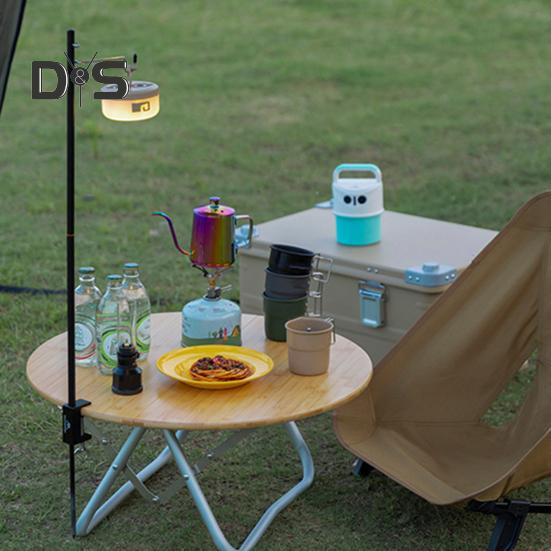 8 м выдвижная лампа для кемпинга, перезаряжаемая через USB, IPX4, водонепроницаемая, для сада, патио, двора, палатки, светодиодная лента для украшения