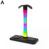 Multifunctional Wireless Charger Earphone Holder Colorful Atmosphere Light