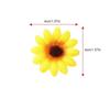 6pcs/set Bohemian Style Simulation Flower Hair Clips Cloth Girl Hair Clip  Seaside