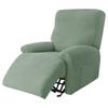 Jacquard Recliner Sofa Cover Armchair Case Sofa Cover Anti-Dust Non-Slip Lazy Boy Chair Cover Solid Color Universal Seat Cover