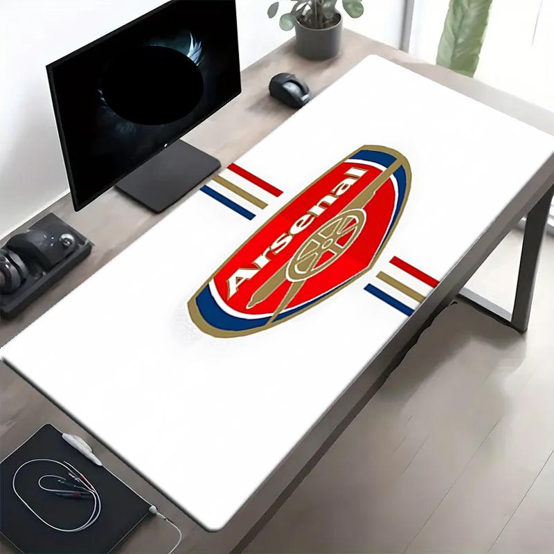 Arsenal F.C Print Mouse Pad, Anti‑Slip Desktop keyboard Mat, for PC Laptop Gaming Working Daily Use, Cool Festival Surprise Gift