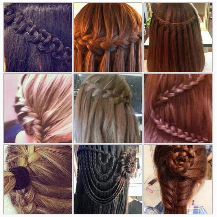 Щипцы для завивки волос, автоматическое устройство для плетения плетения волос, машина для плетения волос «сделай сам», инструменты для укладки волос, крючок для кос, щипцы для завивки волос