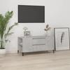 VidaXL TV Stand Concrete Grey 102x44.5x50 Cm Engineered Wood 819608