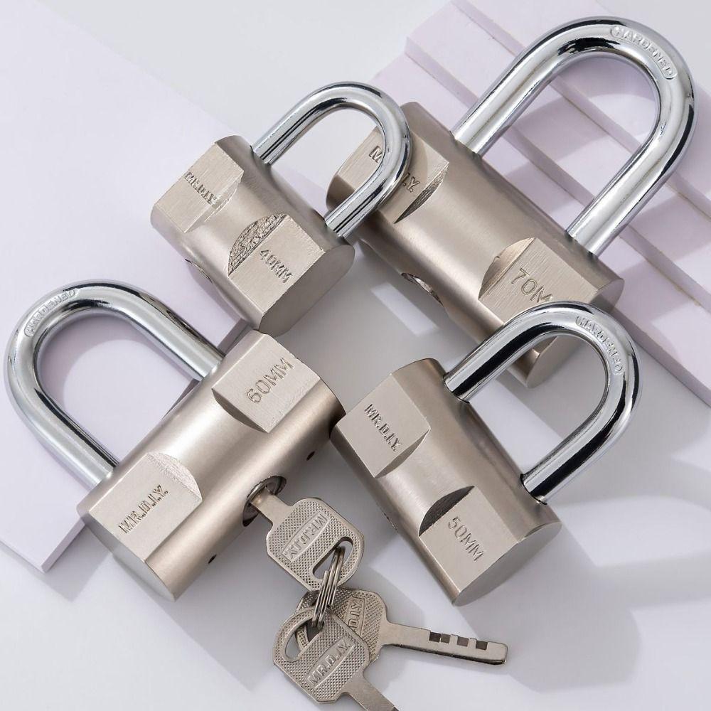 Durable Construction Zinc Zinc Alloy Padlock With Keys Waterproof Padlock Heavy Duty Padlock Gate Locks