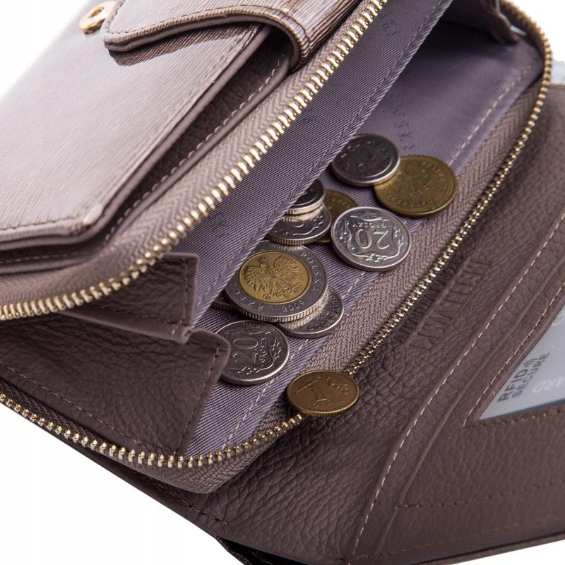 ZBPD-BS-513 GREY ROYAL Women' Wallet + CERTIFICATE