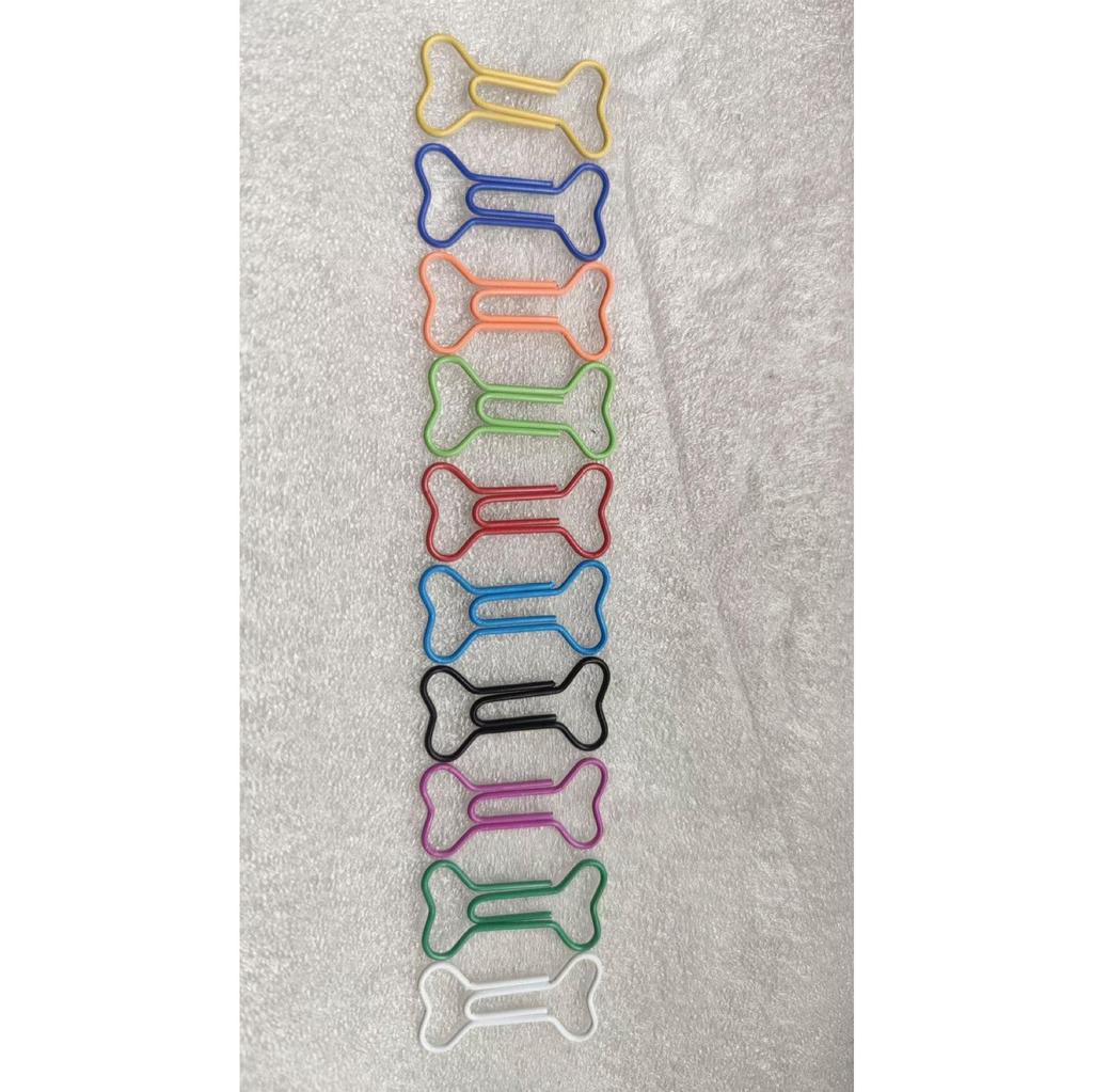 Colorful Animal-Shaped Paper Clips - Cute, Plastic-Coated Bookmarks for Students
