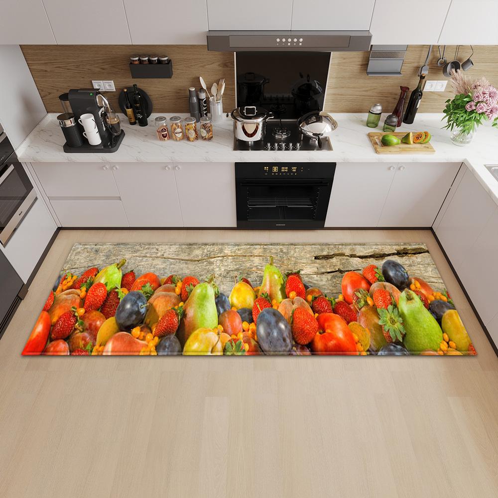 Придверный коврик, ковер для кухни, спальни, нескользящий пол, балкон, коридор, длинный ковер, прикроватный коврик для гостиной