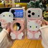 Зеркальная подставка Hello Kitty для iPhone 16 Pro Max, Huawei Mate 70, Honor и Apple 17