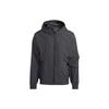 City Escape Windbreaker, Slim Fit Casual Hooded Jacket Men Outerwear Black IC6733