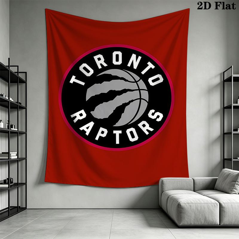 Toronto Raptors Basketball Team Logo Threepiece Set 1 Duvet Cover 2 Pillowcase Without Core Soft And Comfortable Bedding Set