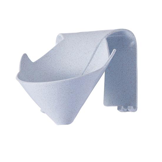 Soap Dish Wall Mounted Water Draining Quick Dry Water-free Soap Sponge Holder for Home