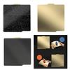 Double Side Build Plate Texture PEI Smooth PEO PET PEI Texture 256x256mm Spring Steel Sheet for Bambu Lab X1/P1P