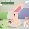 1 Набор Детские Развивающие Игрушки Монтессори Забавный Сделай Сам Ручная Сборка Трехмерная Модель Животное 3D Бумажный Пазл Игрушка Для Мальчика Девочки
