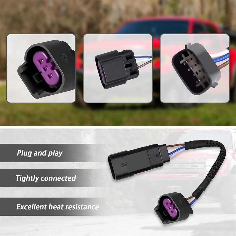 2 шт. Адаптерный кабель для светодиодных фар HID для Ford F-150 2009-2014