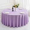 Круглая полиэстеровая скатерть Свадебная скатерть Скатерти для помещений и улицы Моющаяся круглая скатерть Украшение для дома, столовой, кухни, сада