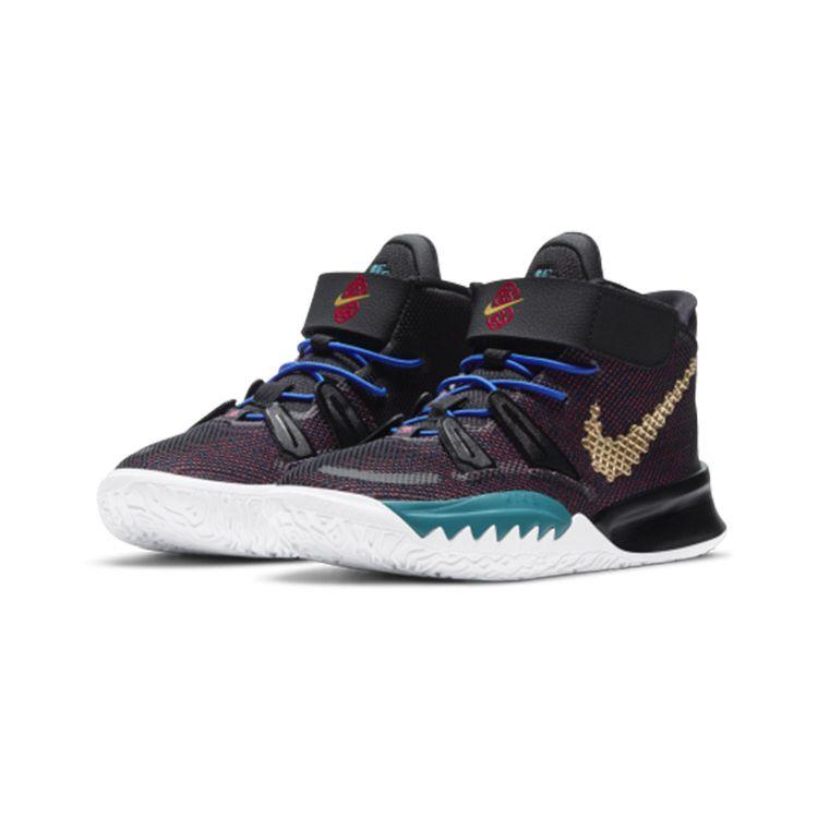 Nike Kyrie 7 PS Китайские новогодние детские кроссовки Фиолетовый Черный Spirit-Teal CW3240-001