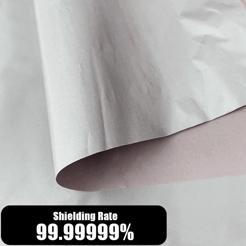 Лента Faraday EMF Reducing Fabric для стен/земли, блокирующая WIFI Singal EMI/RFID, антирадиационная клейкая проводящая ткань