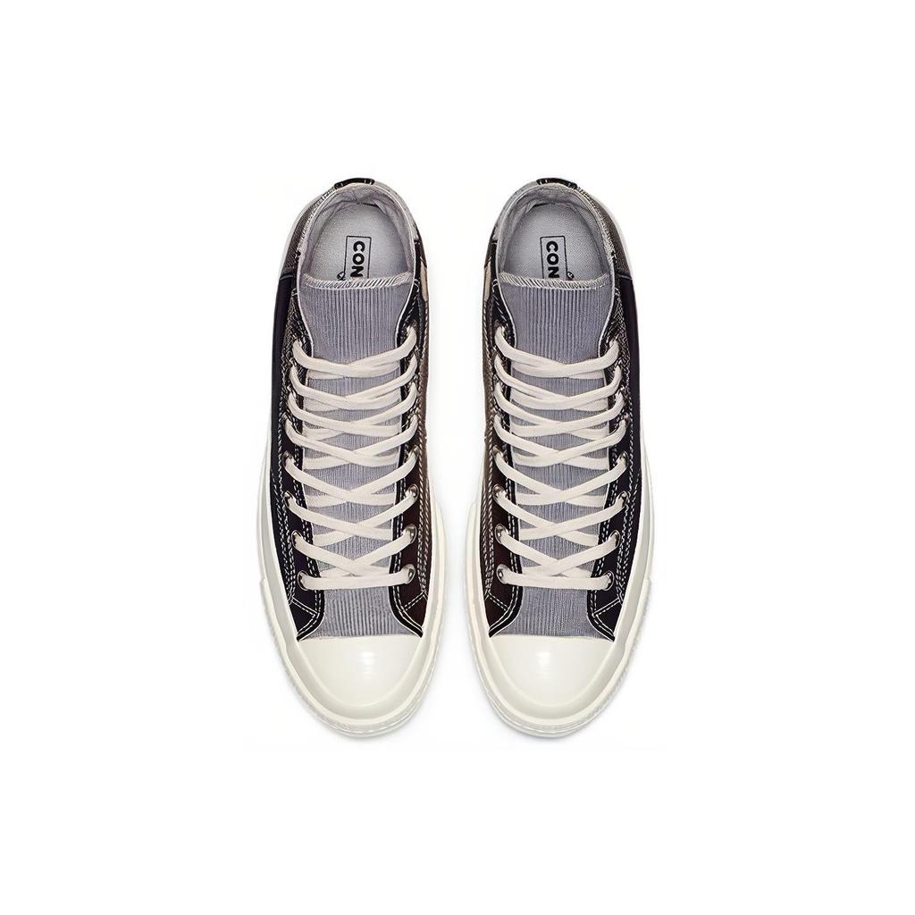 Chuck 70 Converse Mixed Material Hi Black Egret 163220C