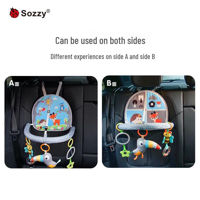 Успокаивающая игрушка для детской коляски Sozzy: Подвеска-кровать для автомобиля для 1-летних - Подвесная погремушка для раннего развития.
