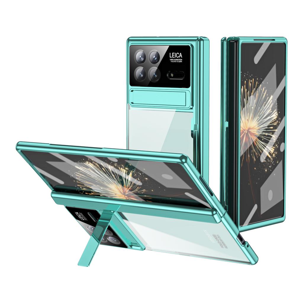 Для Xiaomi MIX Fold 3 чехол шарнир механическое покрытие прозрачный 360 полный экран защитный чехол для MIX Fold 4 3 чехол подставка