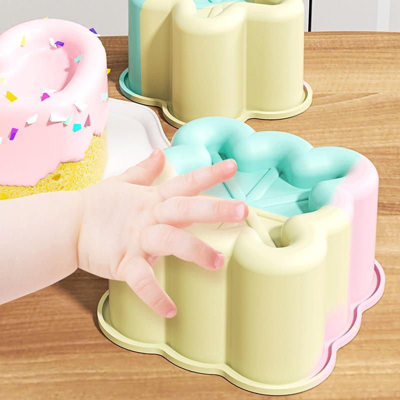 Silicone Dessert Mold Food Grade Non-Stick Baking Cup for Kitchen Wedding Party Cake Mold Easy Clean Dessert Making Tool