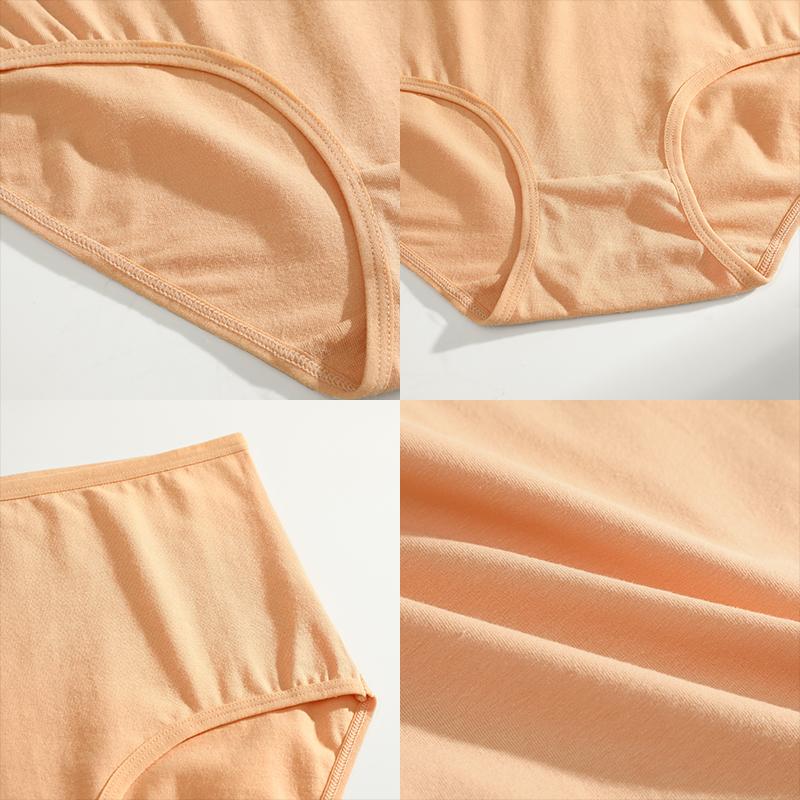 FINETOO 3 шт. Женские трусики с высокой талией, бесшовное нижнее белье из хлопка, женское дышащее сексуальное нижнее белье S-XXL, удобные трусы