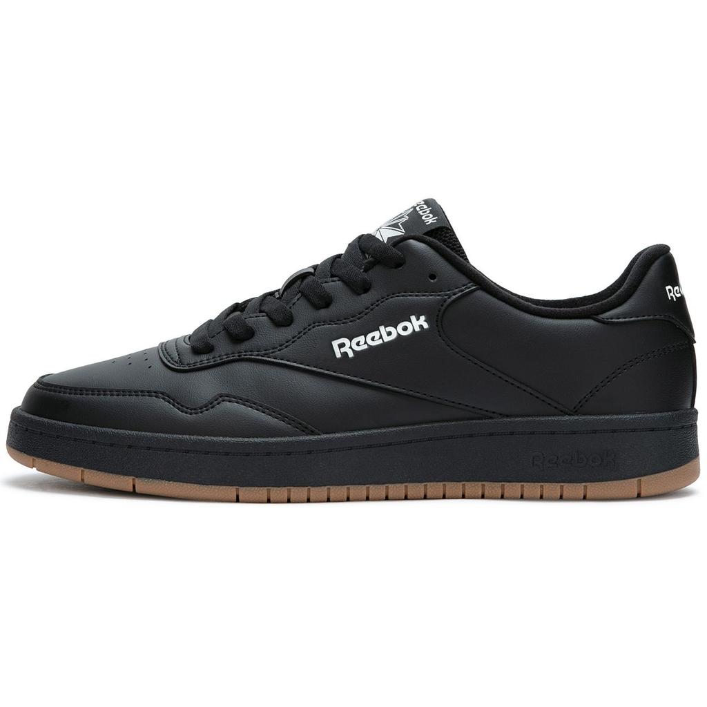 Reebok Court 1000 Comfortable Versatile Trendy Casual Shoes Low Top Skate Shoes Unisex Sneaker Black 24FRC907U2GH0
