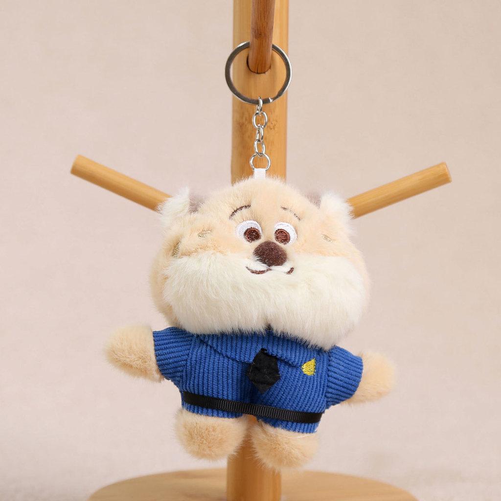 Nick Zootopia Cartoon And Judy Plush Keychain For Girls Backpack Decoration