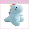 Dinosaur Plush Pendant Toy Wholesale With Soft Crystal Filling In Pink Yellow Blue Green