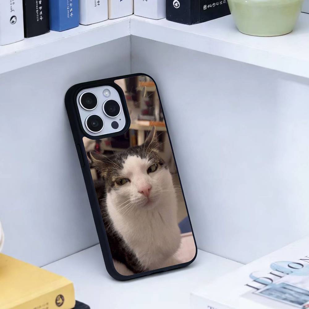 Забавный Милый Кот Чехол Для Телефона Для iPhone 14,16,15,13,17,12,Plus,Pro,Max Магнитный Для Magsafe Матовый Чехол