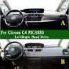Для Citroen Grand C4 Picasso Mk1 Mk2 MPV UD Коврик на приборную панель Чехол на приборную панель Панель приборов Коврик на приборную панель Антигрязевые украшения