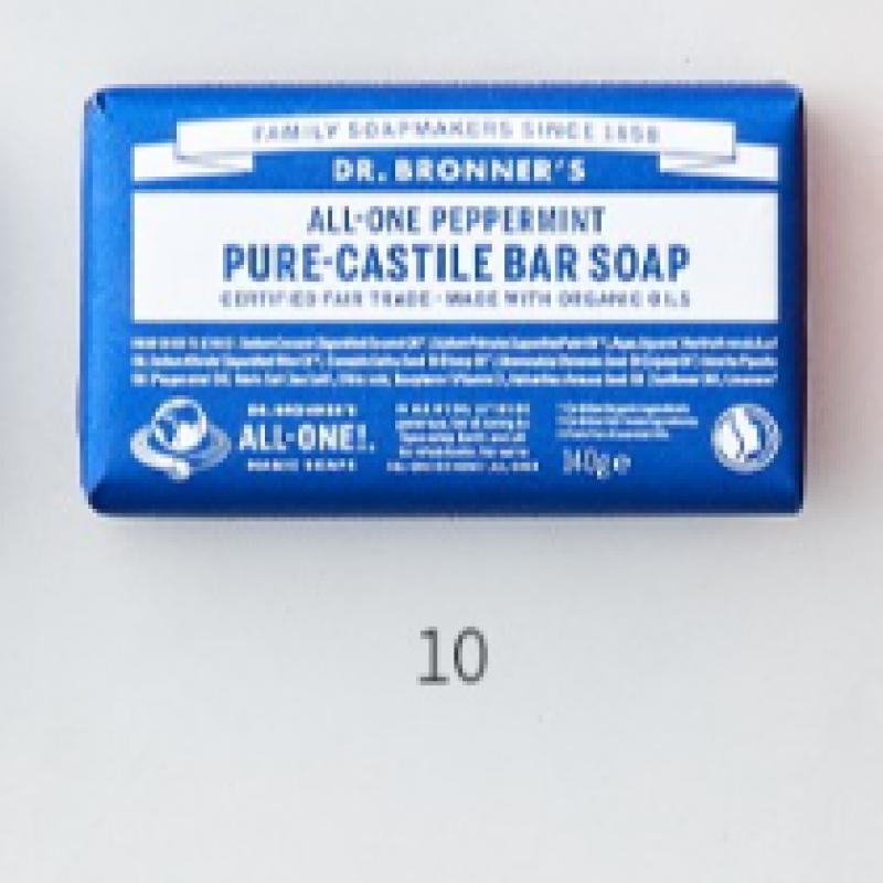 Dr. Bronner S Sandalwood jaSmine Pure caStile Bar Soap 140g