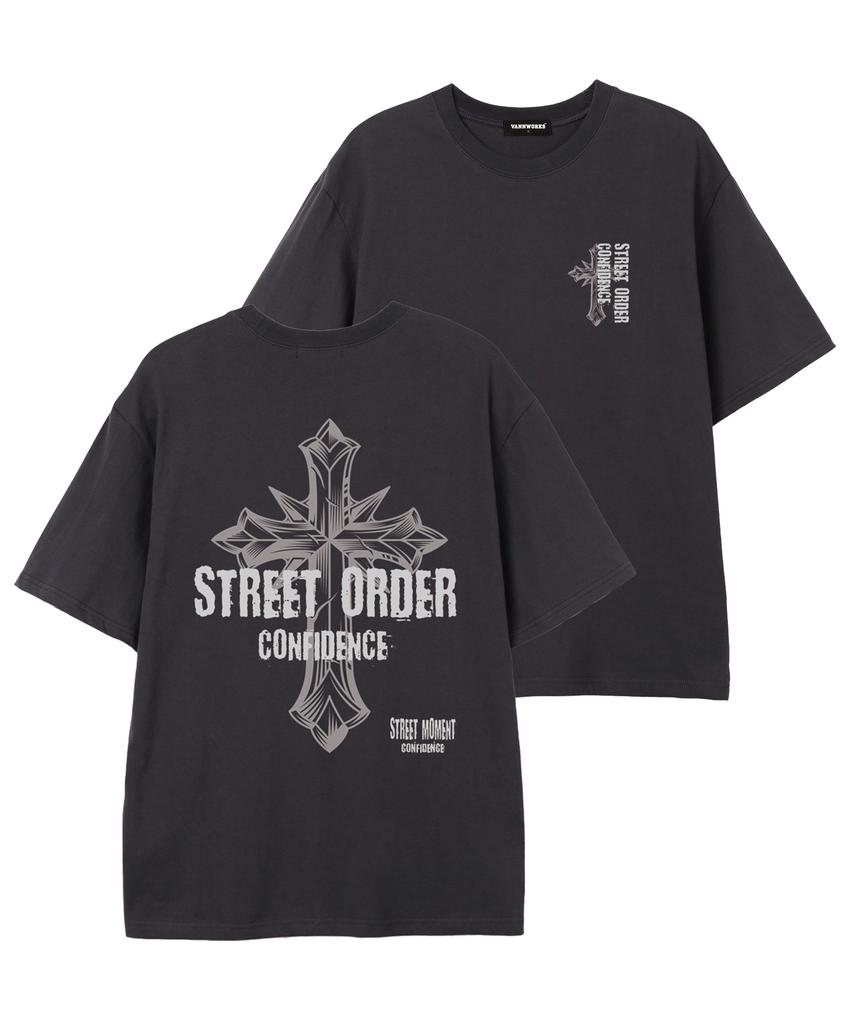 VANNWORKS [Набор] Футболка с коротким рукавом Cross Street (Vs0227S) (Тип B)