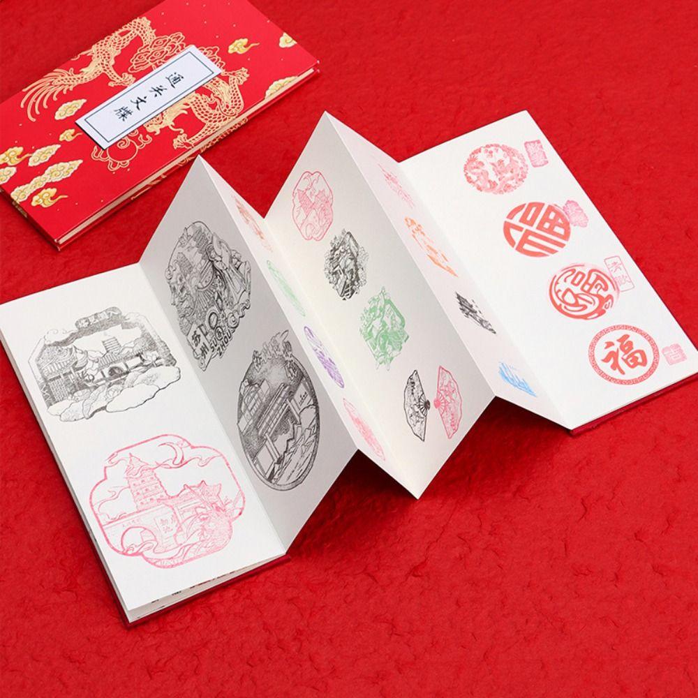 Stamp Edition Retro Court Notebook Collect Postmarks Diary Notepad Planners Gifts