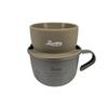 Easy Drip Coffee Set Rivers Micro Coffee Dripper 2 Olive & Ultralight Hiker Mug, Stancescape, Small