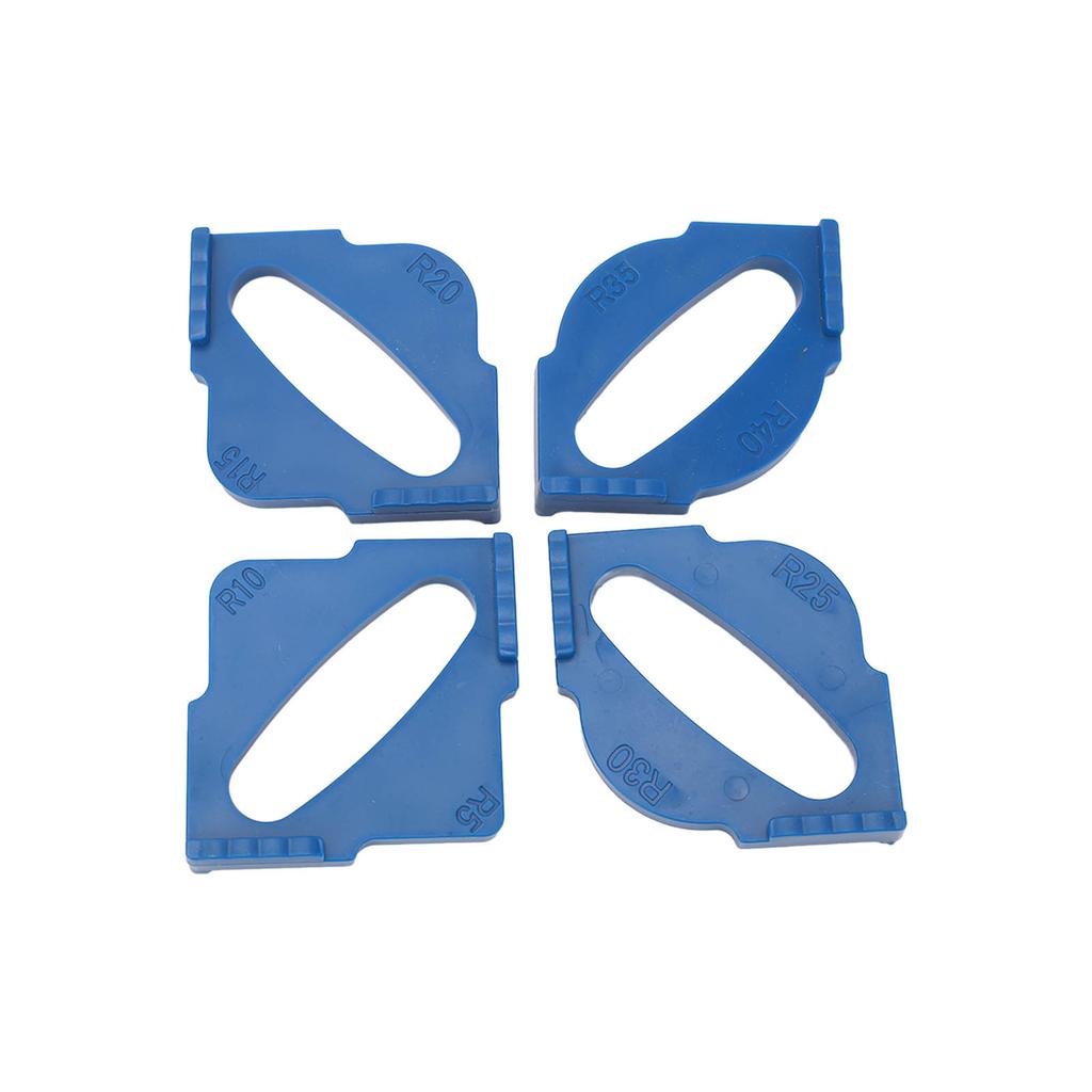 4 шт. Шаблон для фрезера для скругления углов R5 R10 R15 R20 R25 R30 R35 R40