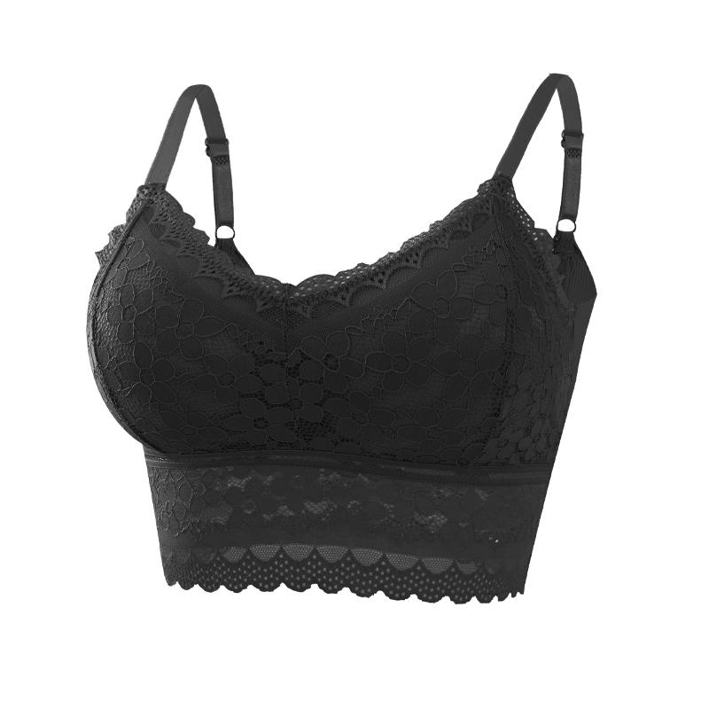 Женские кружевные бюстгальтеры, удобный однотонный бюстгальтер без косточек, нижнее белье с подкладкой, красивое нижнее белье сзади, сексуальный жилет, женский беспроводной бюстгальтер