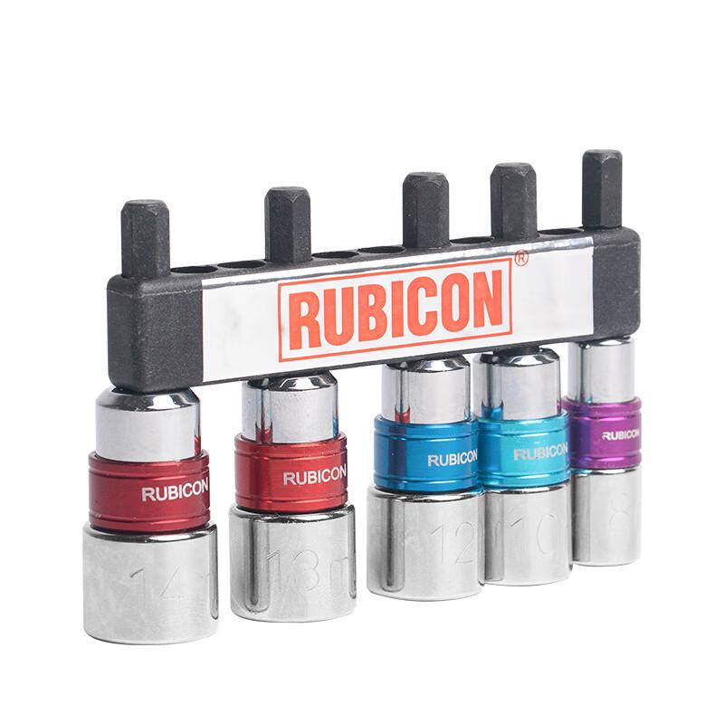 Набор из 5 шестигранных головок Rubicon RYH-605