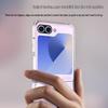 KAI CAI Прозрачный противоударный чехол для Samsung Z Flip6 с защитой экрана