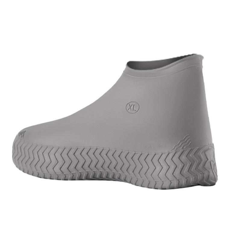 Non-Slip Waterproof Silicone Shoe Covers: Wear-Resistant, Rainproof, Sandproof for Outdoor Use - Unisex