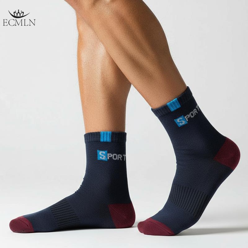 5 ПАР Мужские Деловые Спортивные Носки Мужские Носки Дышащие Контроль Запаха Хлопковые Носки для Осени/Зимы