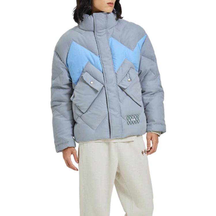 Мужские пуховики Li Ning с воротником-стойкой, средняя толщина, другие AYMS163-5