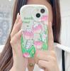 Cute Silicone Case for Tecno Spark 8C iPhone 15 14 Samsung A54 A34 Xiaomi Redmi Note 12 11 Pro Funda Cartoon Puppy Tulip Flower Cover Soft TPU Bumper