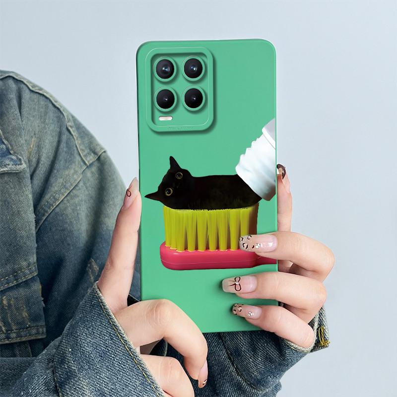 For OPPO Realme 8 4G RMX3085 Phone Case Realme8 Pro 4G RMX3081 Soft Capa Coque Sweet Painted Cartoon Shell Printed Funda Cover