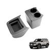 Coleya Консольный бокс для Toyota Land Cruiser 250 2024 Задний консольный бокс с подстаканником, мусорным ведром и местом для хранения в консоли Легкие автомобильные аксессуары 3-в-1