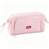 Portable Pen Bag With Large Capacity Pen Holder, Children's Multi-functional Pencil Case